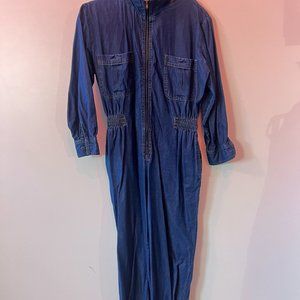 Vintage California Style brand denim inspired jumpsuit